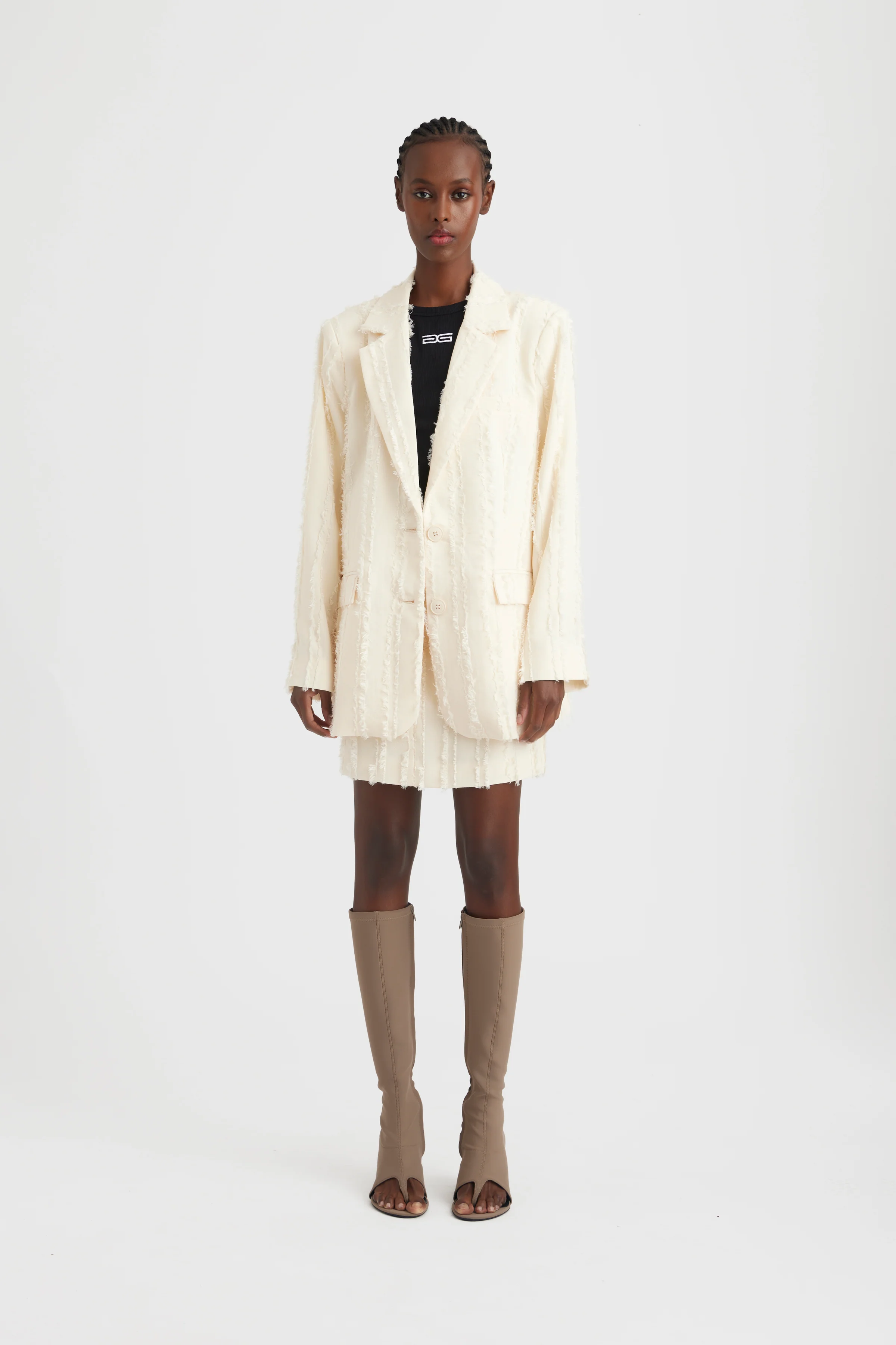 GESTUZ  RayGZ blazer - Afterglow