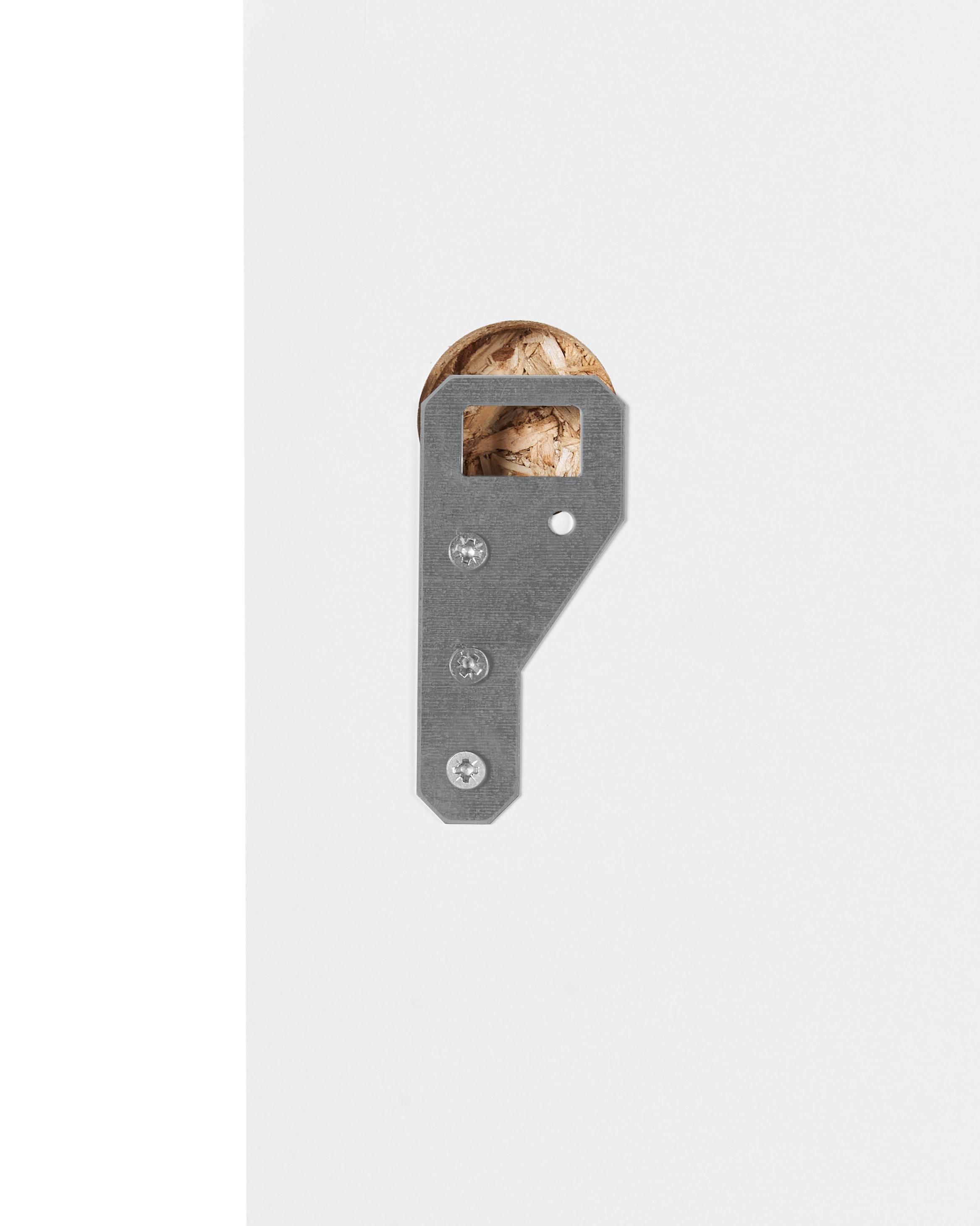 Wandplank ESTON 190 cm Wit