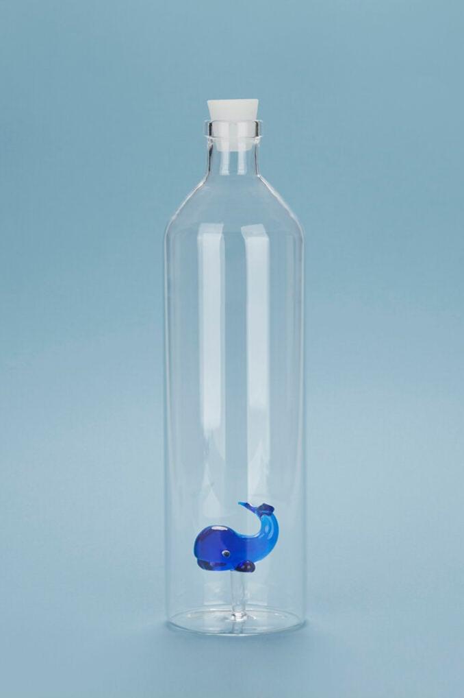 Balvi  Glaskarafel, Atlantis Blue Whale - 1.2 L