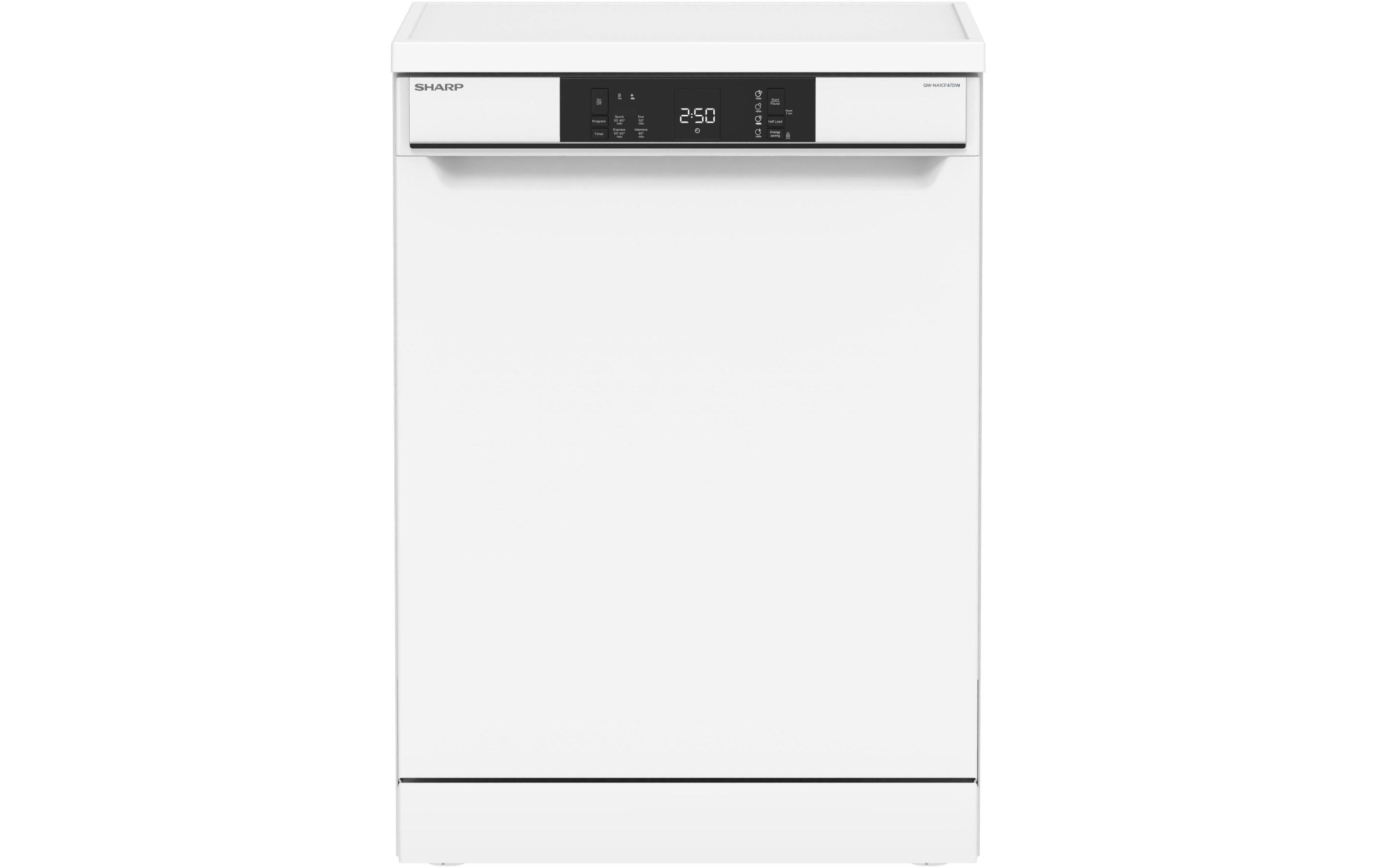 Geschirrspüler QW-NA1CF47DW-DE<br>Freistehende Spülmaschine für bis zu 13 Massgedecke