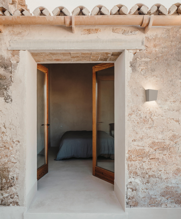 Vibia Break Plus Outdoor 4114 wandlamp LED beige D1