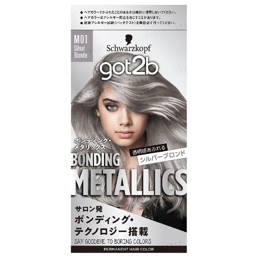 Schwarzkopf - got2b Bonding Metallics Haarkleur