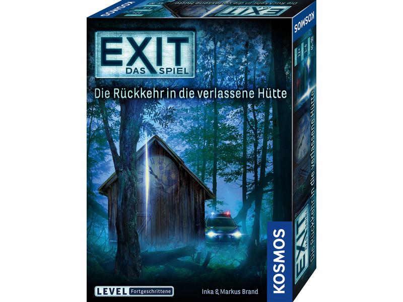 Kosmos Kennerspiel EXIT: Die Rückkehr in die verlassene Hüt Live-Escape-Feeling im Fortgeschrittenen-Level