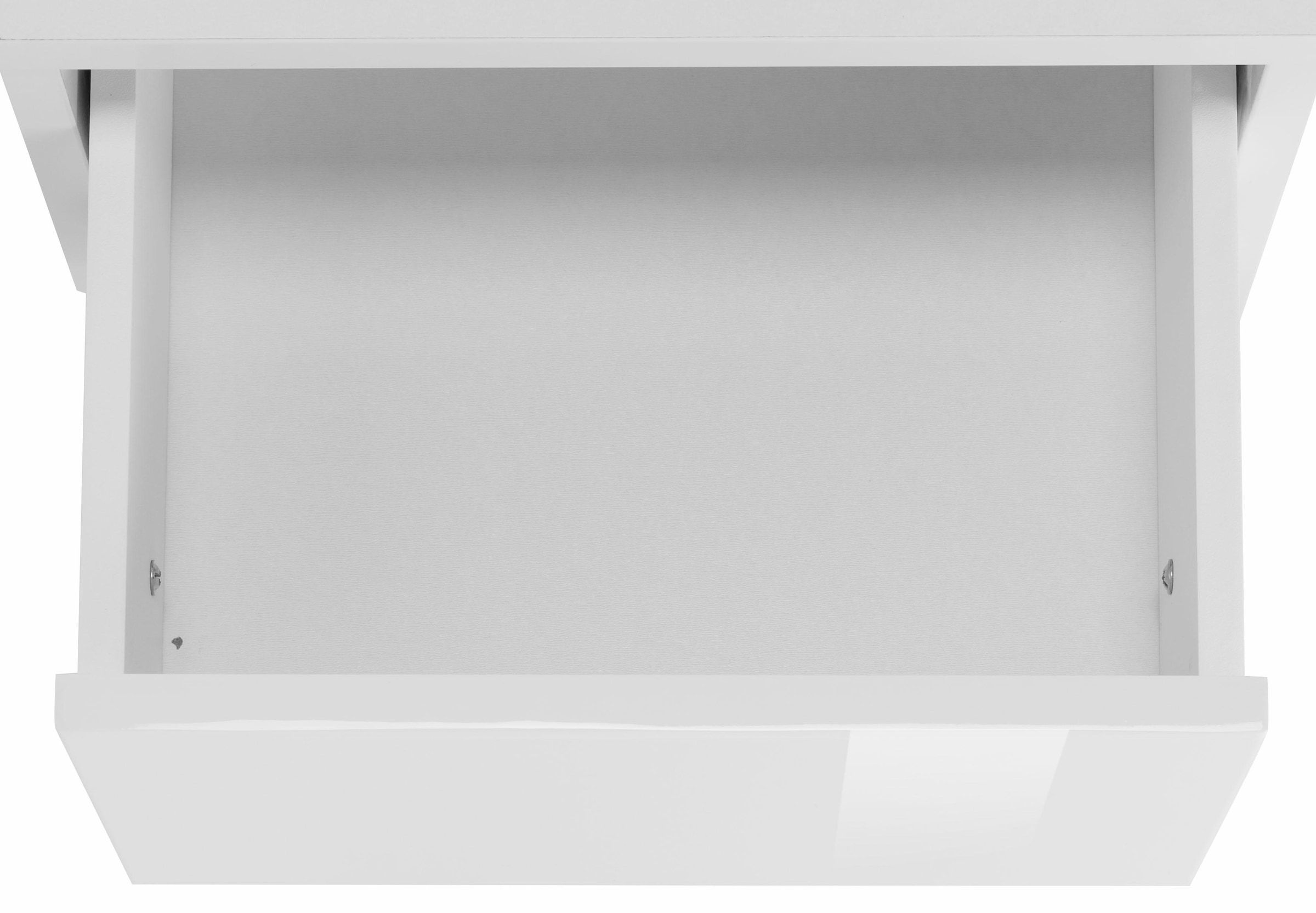 welltime Unterschrank »Siena« Griffloser Badschrank, Hochglanz mit Wechselblende, Breite 35 cm
