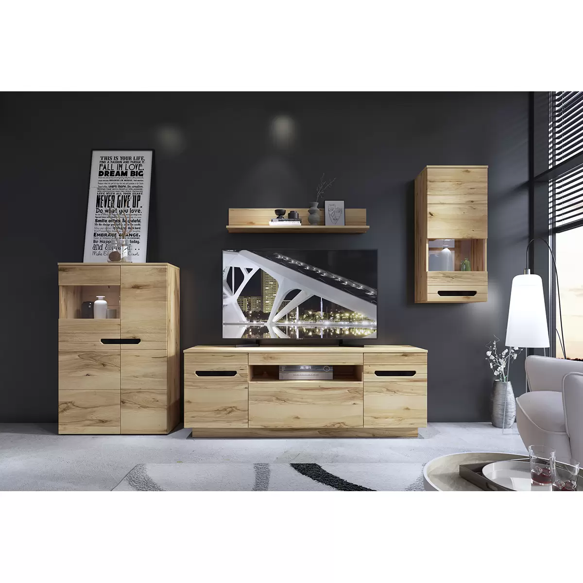 Highboard Alana Braun