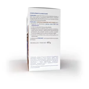 Forcapil Fortifiant Kératine + 3 Mois Zinc Vitamine B Arkopharma - 180 Gélules