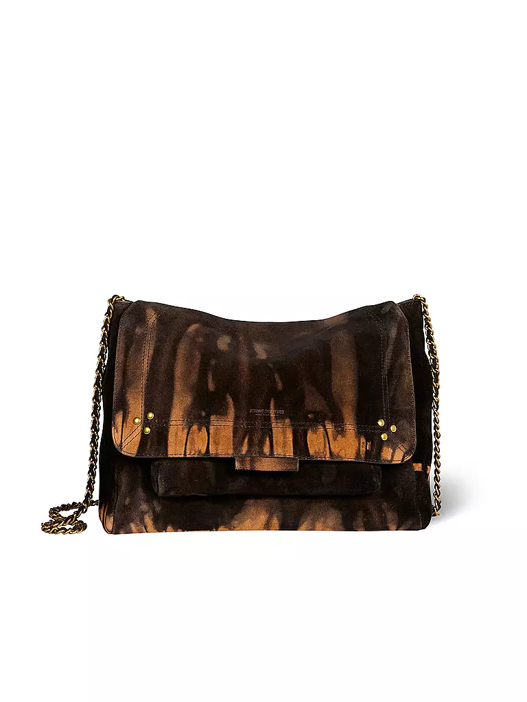 JEROME DREYFUSS Ledertasche - Umhängetasche LULU Large braun