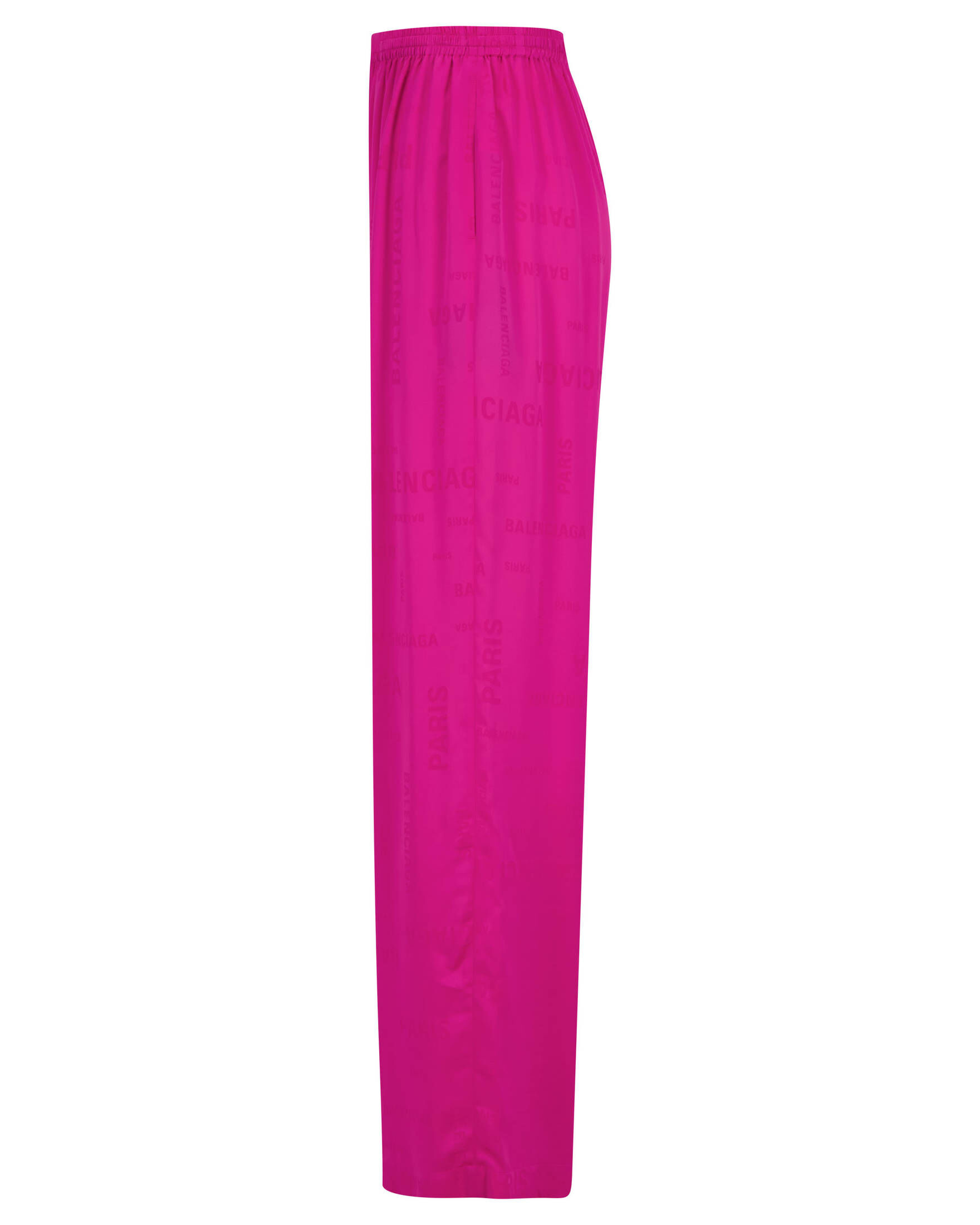 Balenciaga| Damen Seidenhose ALLOVER FLUID