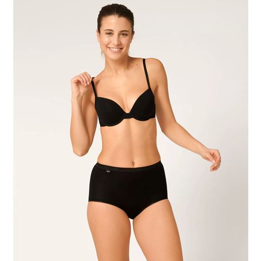 Sloggi 3-pak Maxitrusser, Black, 46