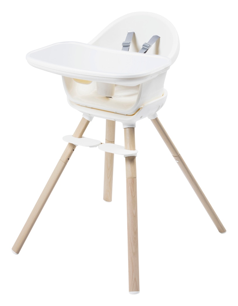 Moa 4-in-1 Hochstuhl 6 M - 7 Y   0 - 25 kg    4 verschiedene Möglichkeiten  |    Stilvolles, langlebiges Design  |    Hält jedem Chaos stand  |    Einfach zu installieren und anzupassen  |