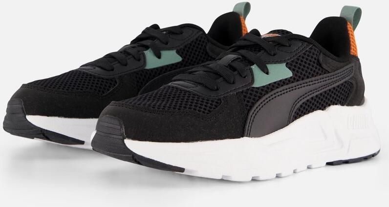 Puma Trinity Lite Mid 90s sneakers zwart groen oranje