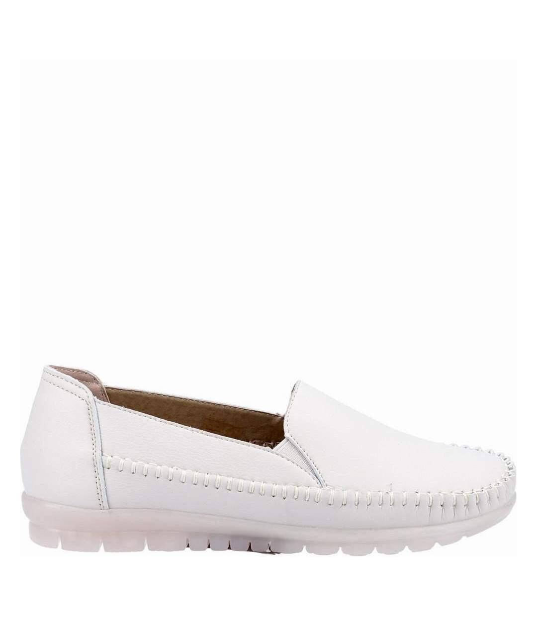 Fleet & Foster - Mocassins SHIRLEY - Femme (Blanc) - UTFS7818