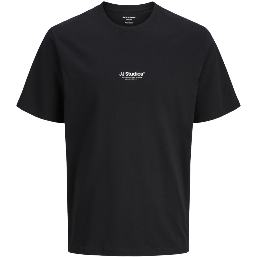 Køb Jack & Jones Junior Black Jjesoho Tee Ss Crew Neck Noos Jnr