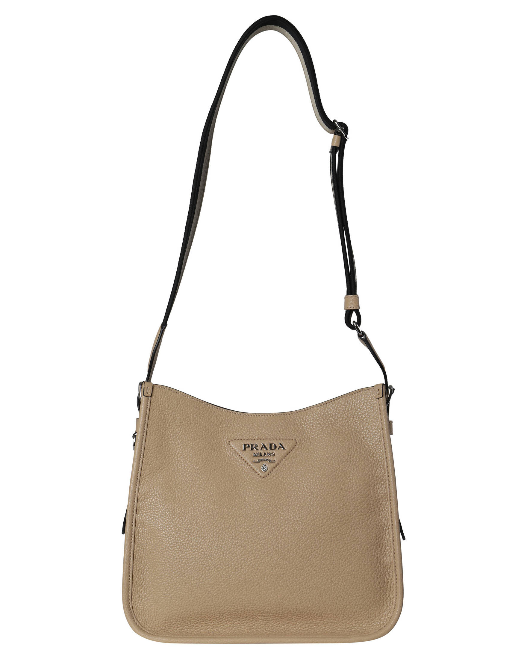Prada| Damen Umhängetasche FLOU HOBO SOFT
