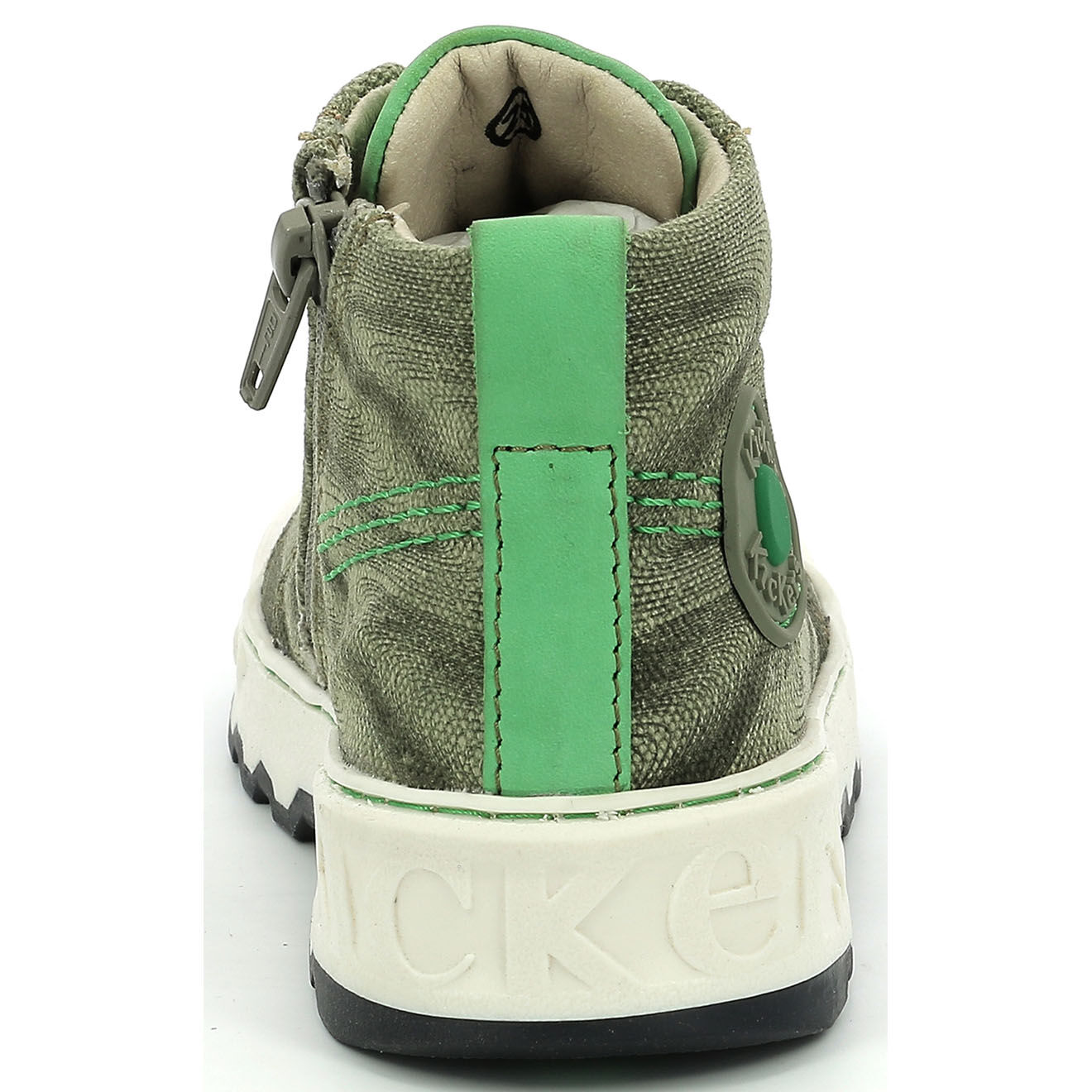Kickers Baskets Kickrup kaki/gris