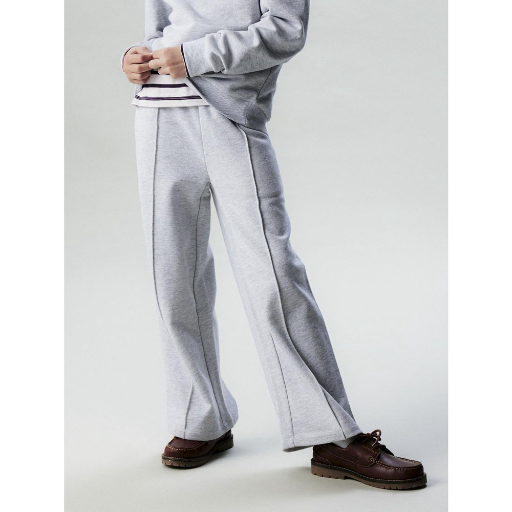 Køb Name It Light Grey Melange Nkftilde Sweat Wide Bukser Unb Pb