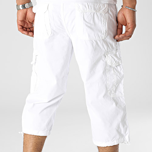 Short Cargo Blanc