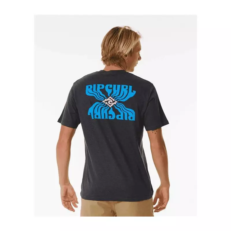 Teeshirt RIPCURL Swc Solar Tee Washed Black M