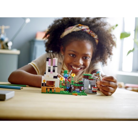 Le ranch lapin LEGO Minecraft 21181