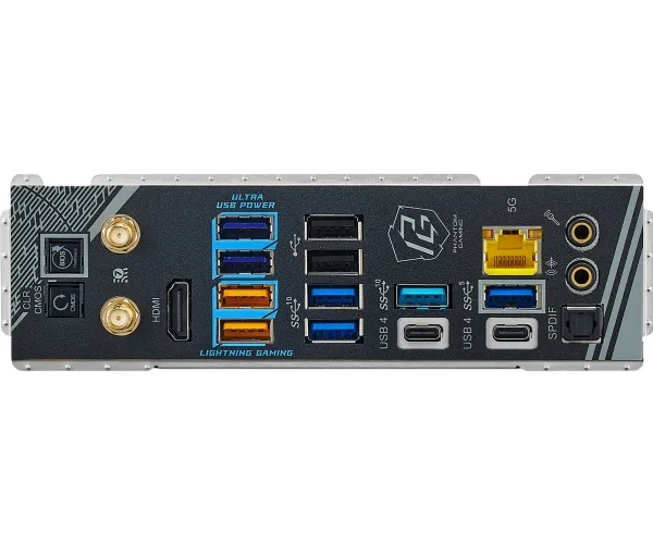 ASRock Phantom Gaming X870E NOVA WiFi - Bundkort - ATX - Socket AM5 - AMD X870E Chipset - USB4, USB 3.2 Gen 1, USB 3.2 Gen 2, USB-C 3.2 Gen 2x2 - 5 Gigabit Ethernet, Wi-Fi 7, Bluetooth - onboard grafik (CPU påkrævet) - HD Audio (8-kanaler)