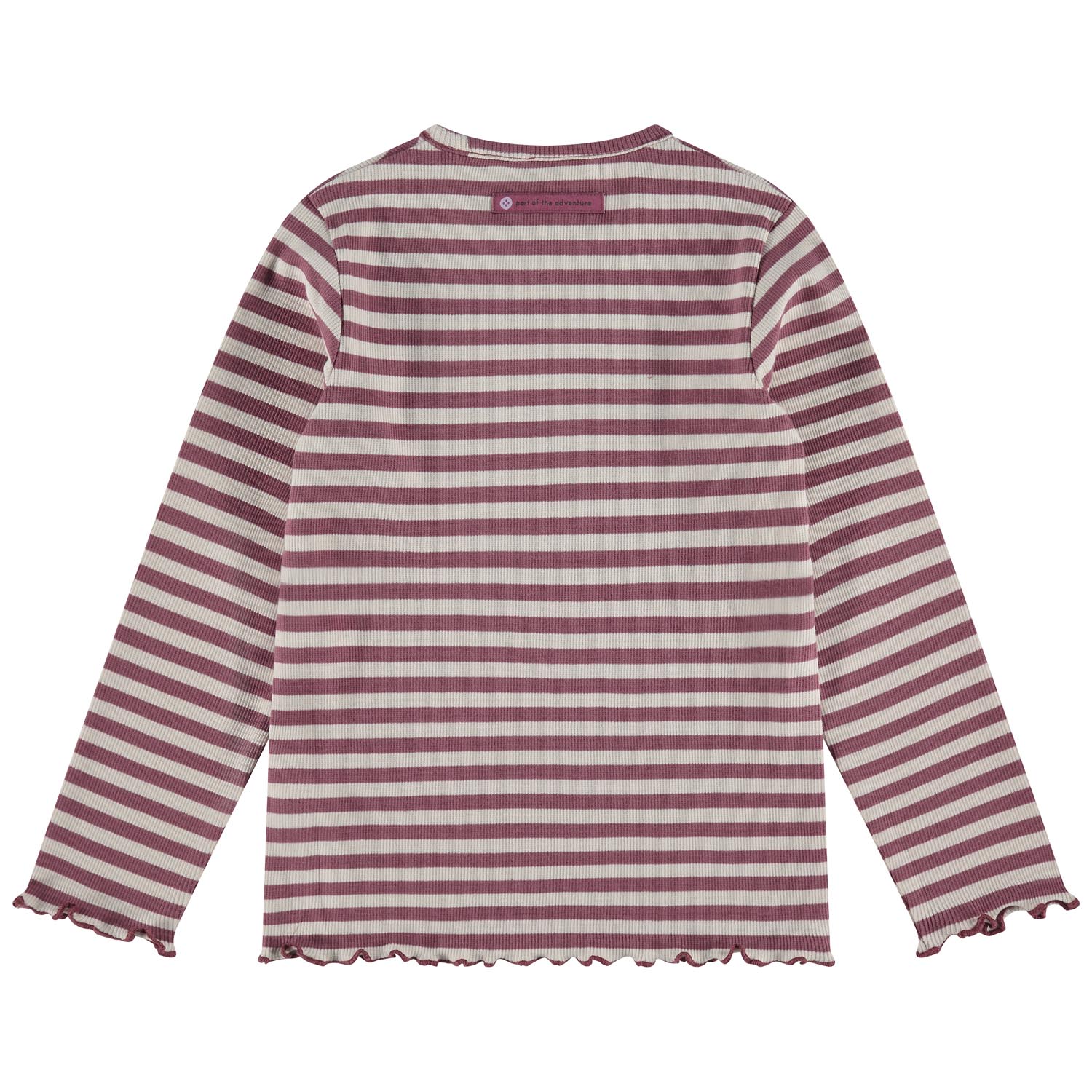Stains & Stories peuter shirt lange mouwen strepen rood