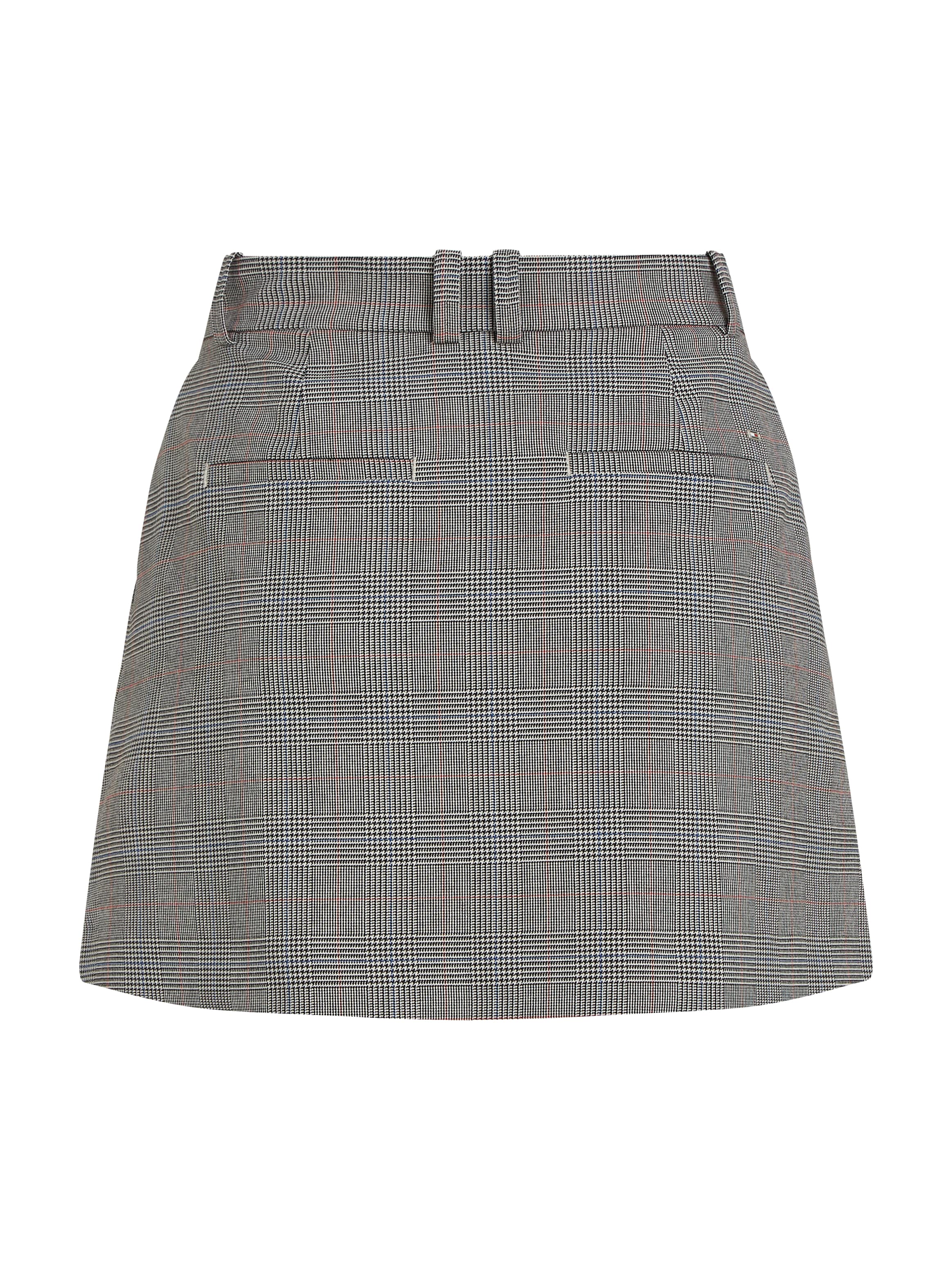 Tommy Hilfiger Bleistiftrock »POW CHECK SHORT SKIRT« Global Serie TH WOMEN,  Webrock im Karodessin
