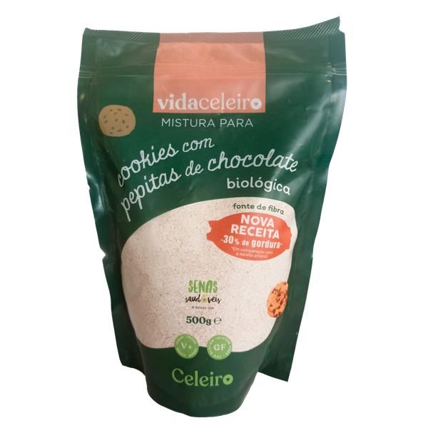 Mistura P. Bolachas Pepitas Chocolate Bio By Senas Saudáveis