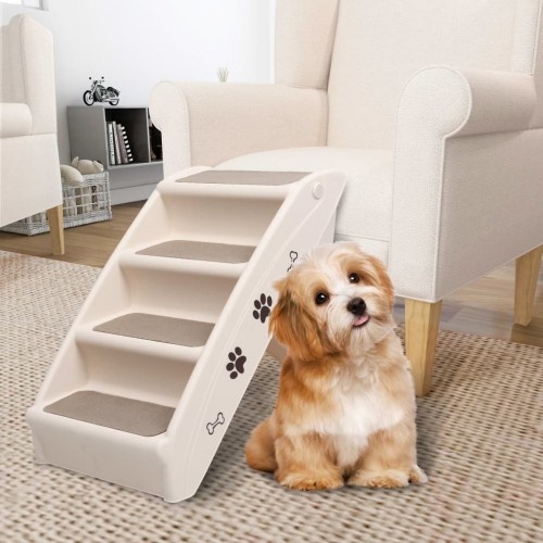 Escada de acesso ao sofá White Dog