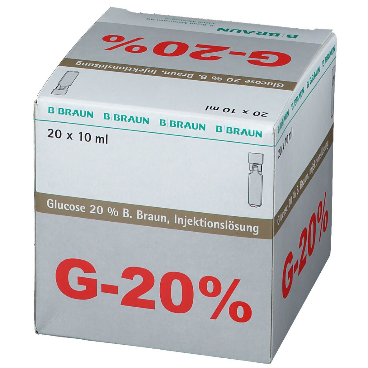 Glucose 20 % Braun Mini-Plasco® connect