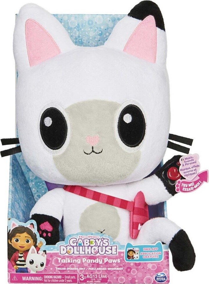 Gabbys Dukkehus - Pandy Pote Bamse Med Lyd - 33 CM