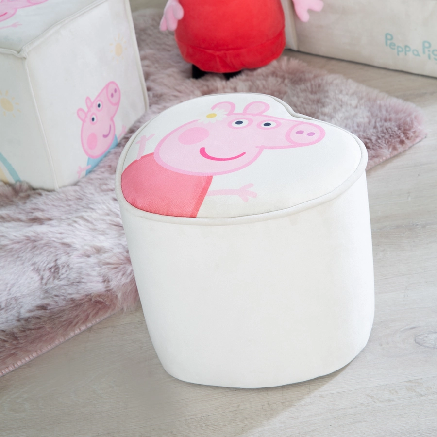roba Kinderhocker in Herzform Peppa Pig