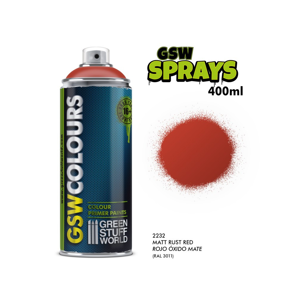 Sous-Couche Green Stuff World - Rouge Rouille