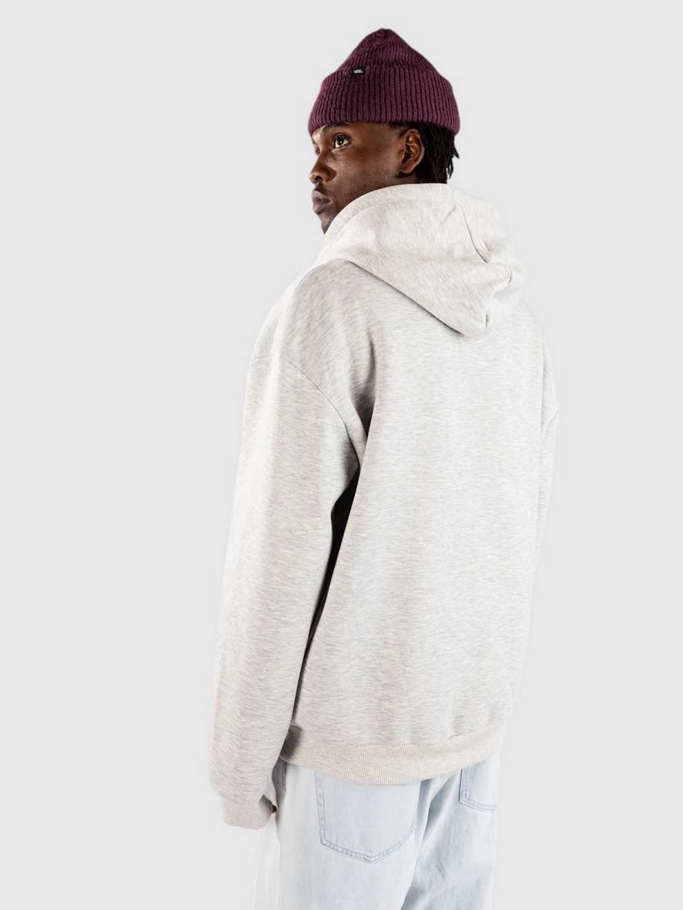 Method Mag Vortex Zip Hoodie heather gray