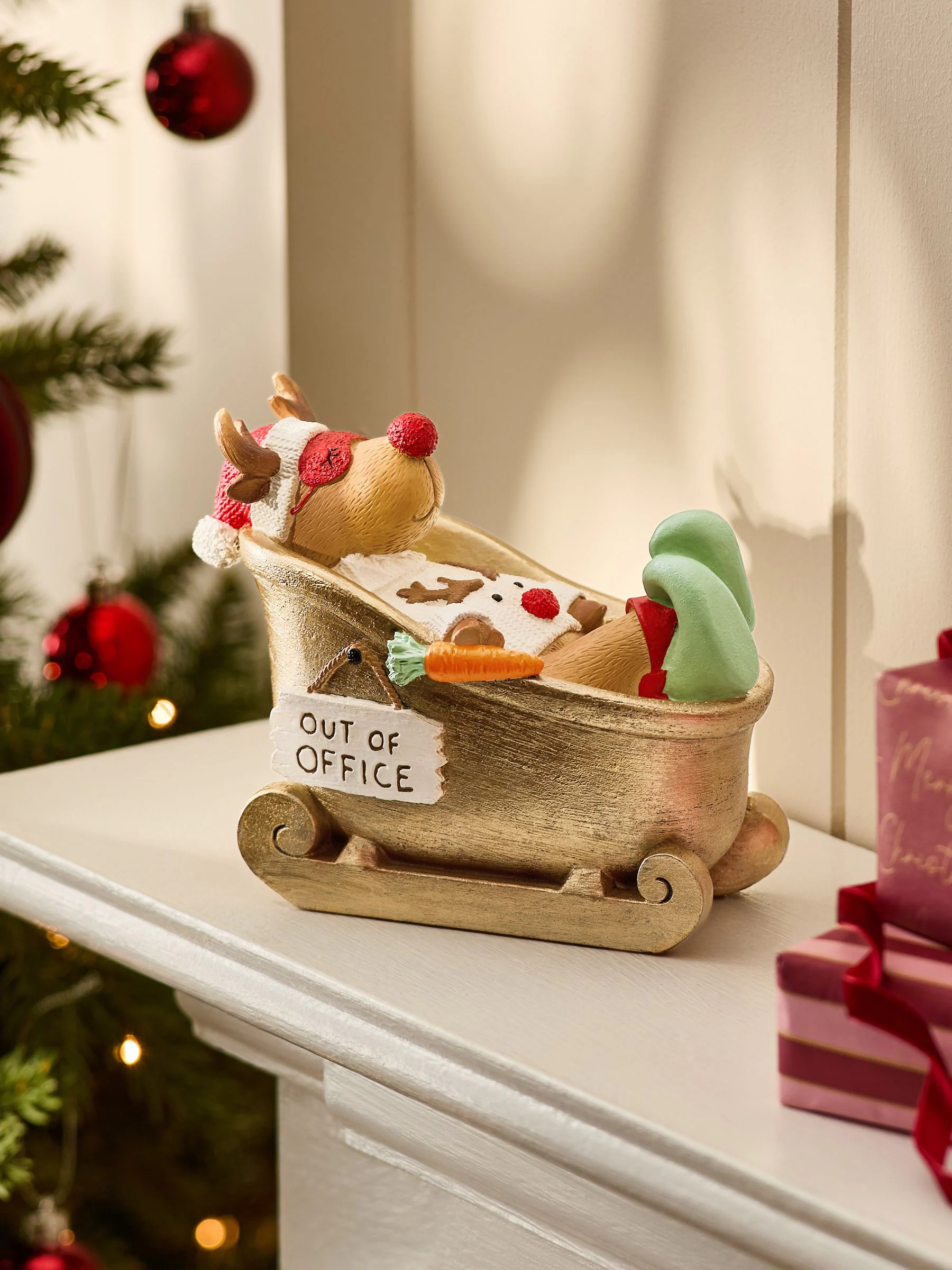 Rendierslee Kerstmis Ornament