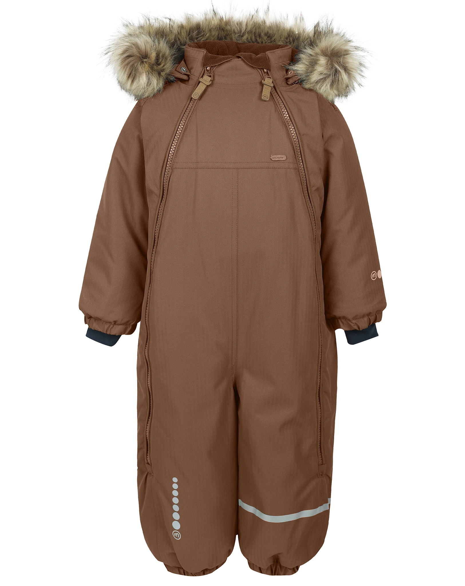 Schneeanzug ANDREA in cocoa brown