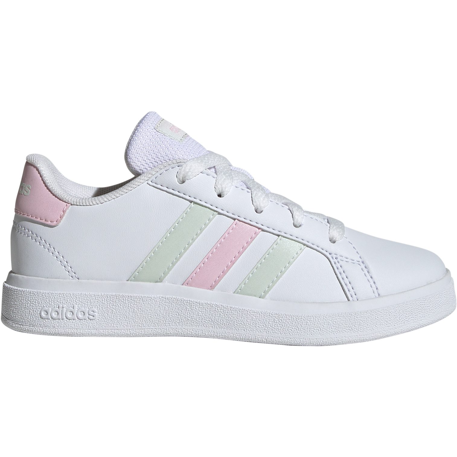 adidas Grand Court Lifestyle Tennis Lace-Up Sneaker Kinder footwear white