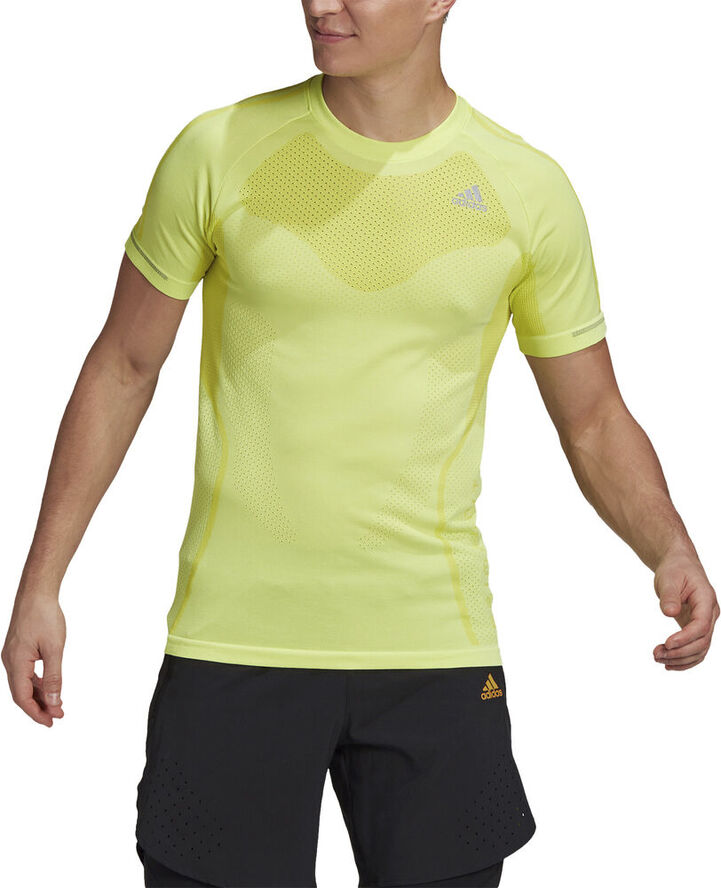 adidas Primeknit T-shirt Gul