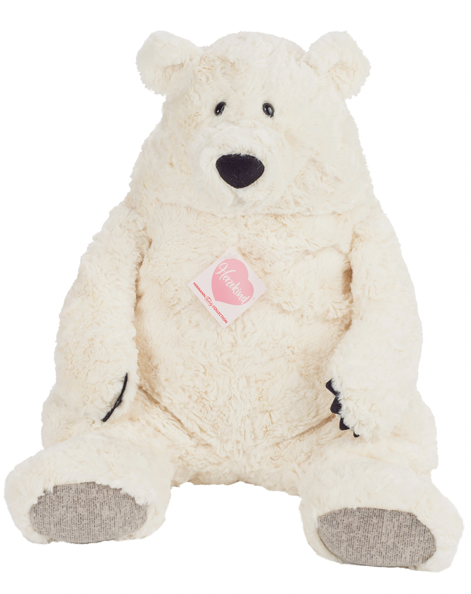 Kuscheltier POLARBÄR JONES (50cm) in weiß
