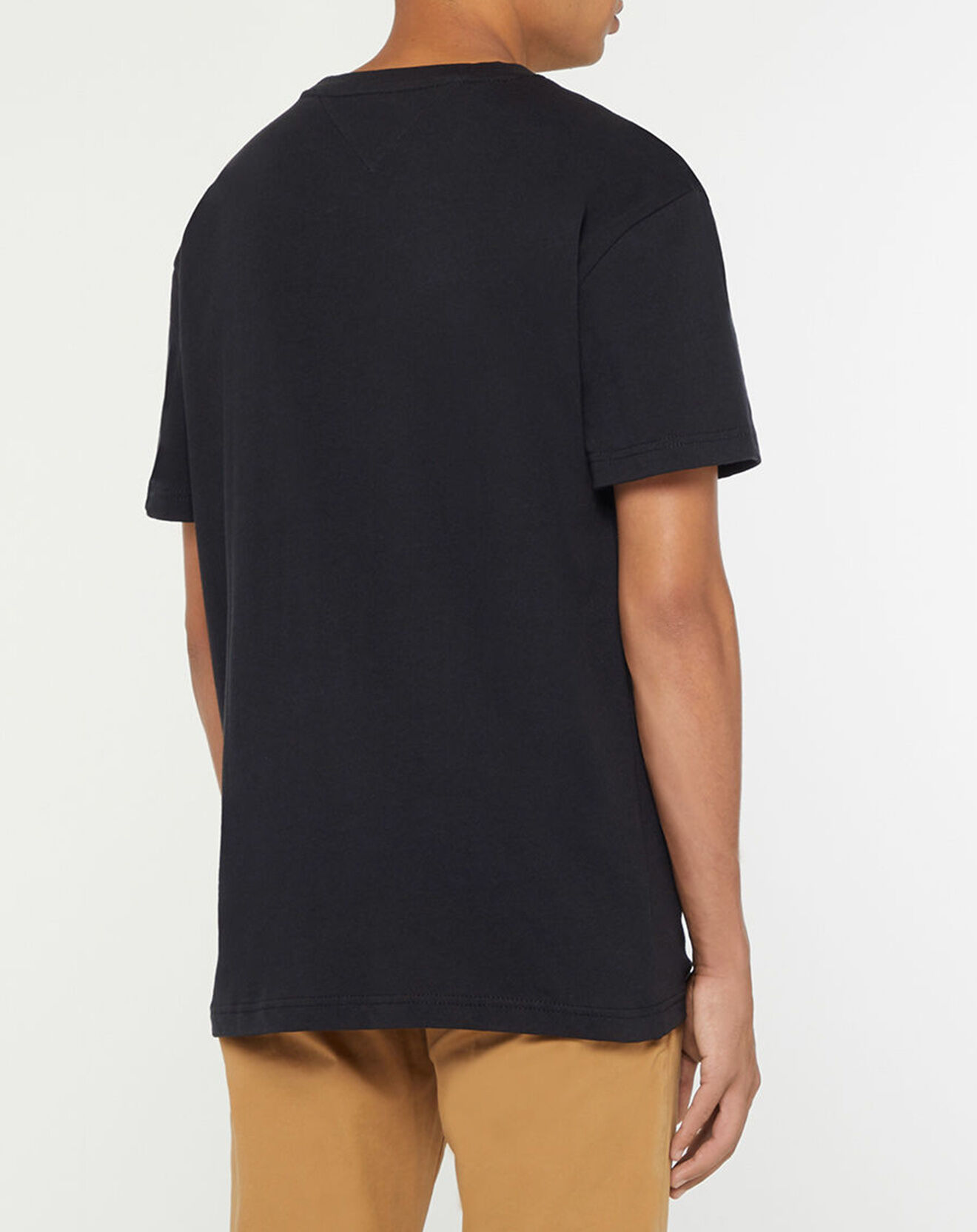 Tommy Jeans T-Shirt 100% Coton Bio Tjm Tommy Badge noir