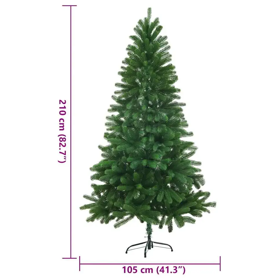 vidaXL - Kerstboom - Groen - 210 cm