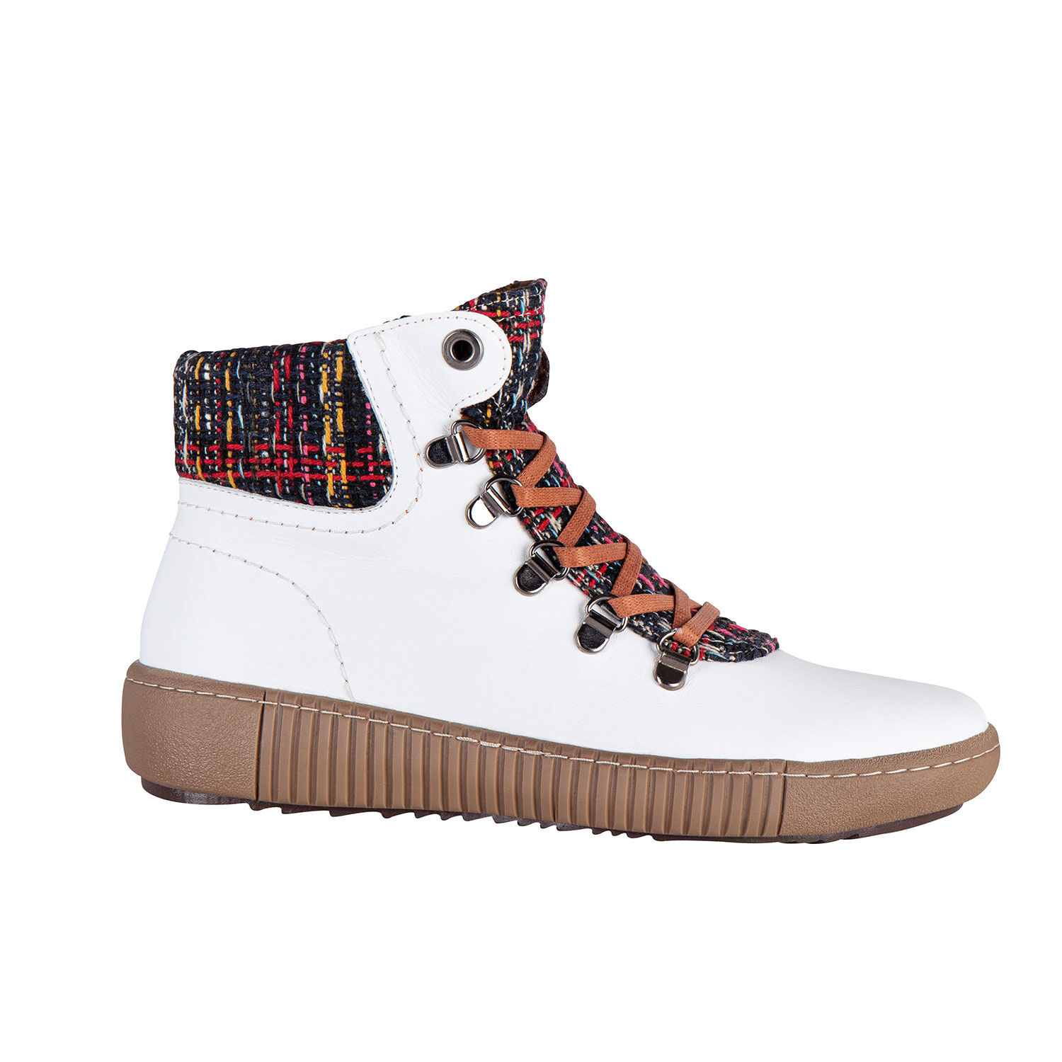 Gemini Schnürstiefelette aus weichem Anilinleder