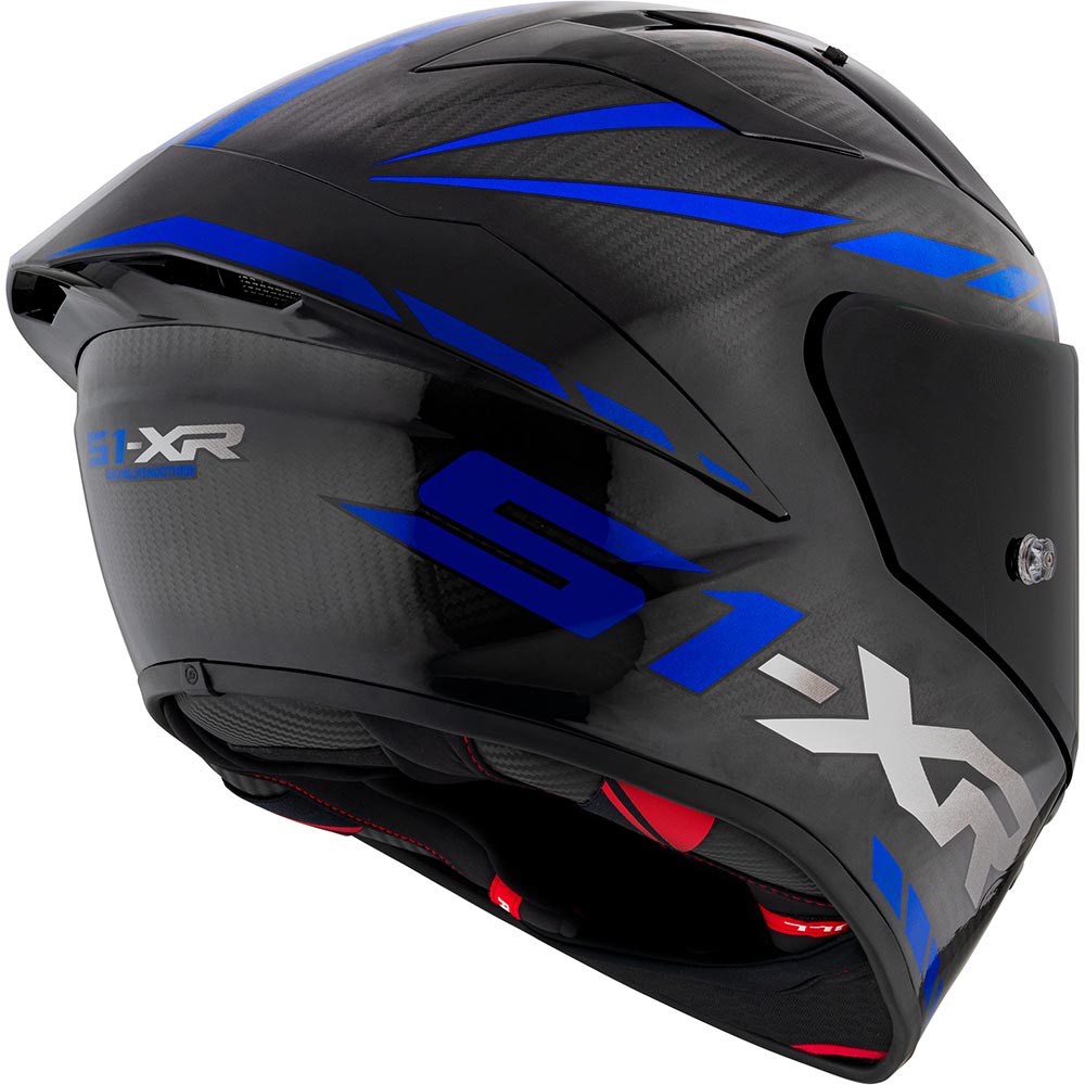 Suomy - Casque S1-XR GP Carbon Hypersonic Noir / Bleu