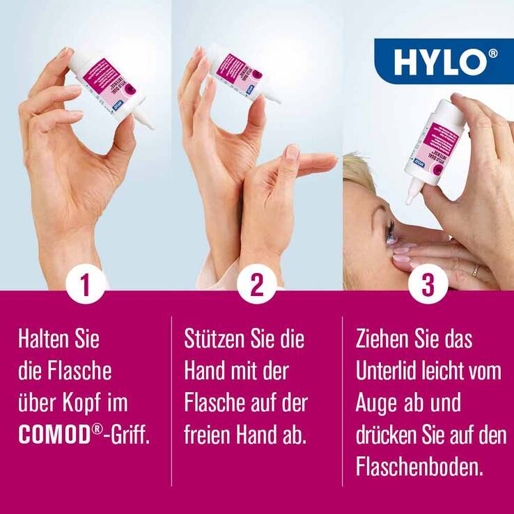 HYLO DUAL INTENSE® Augentropfen , 2X10 ml