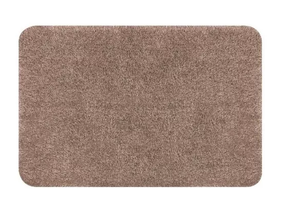 Tapis de bain Acrylique BRIZZOLO 70x120cm Marron Spirella