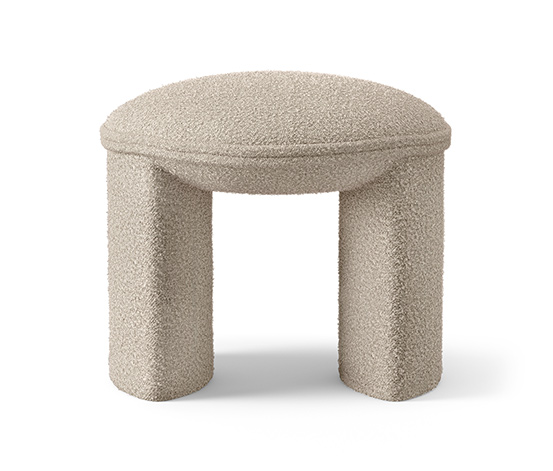 Gepolsterter Hocker