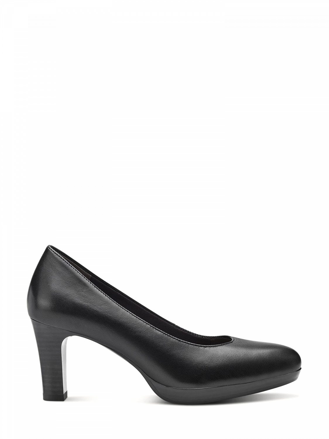 Tamaris Black Leather Pumps