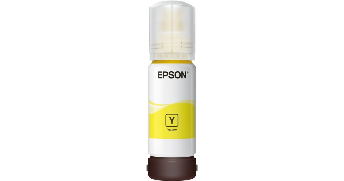 Epson104 EcoTank inkt  (C13T00P440, Geel)
