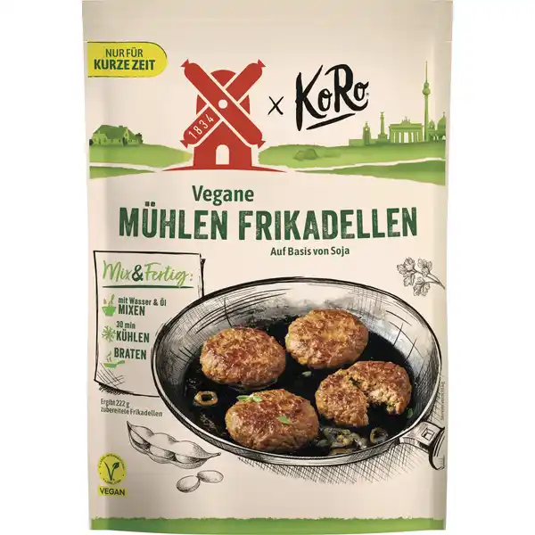 Vegane Mühlen Frikadellen