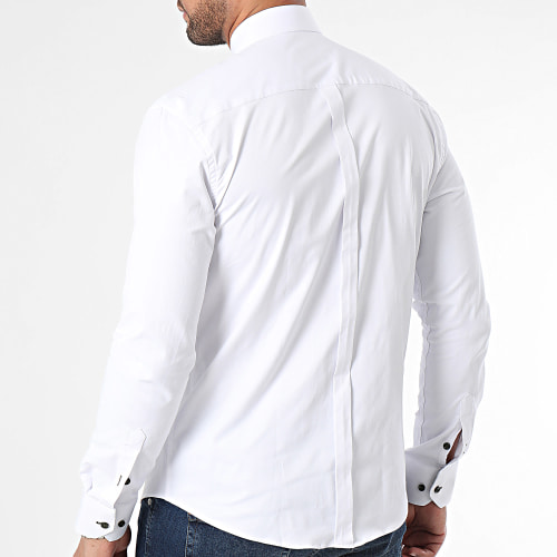 Chemise Manches Longues Blanc