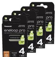 Panasonic Eneloop Pro Oplaadbare AAA / HR03 Ni-Mh Batterijen (16 stuks, 930 mAh)